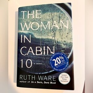 The Woman in Cabin 10 Hardcover Book by Ruth Ware